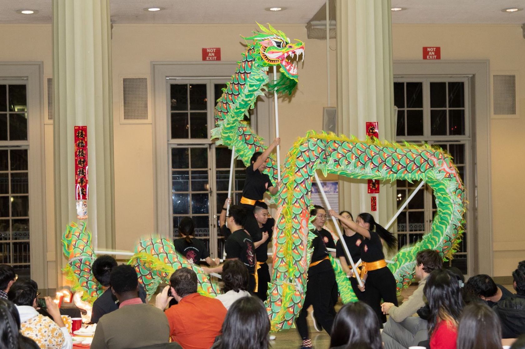 Dragon Dance Performance at MIT CSC's Lunar Banquet