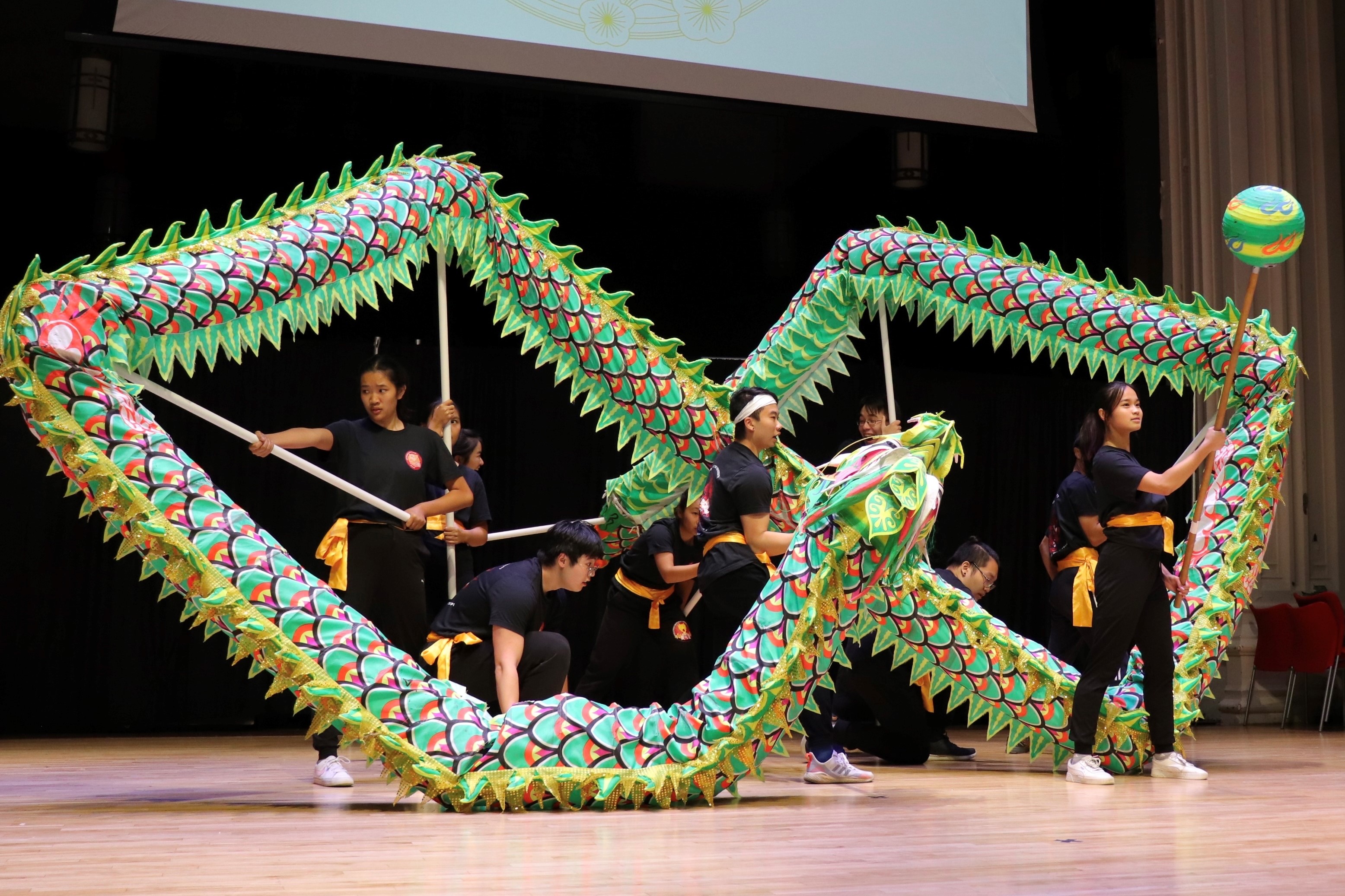 Mid-Autumn Festival Gala Dragon Dance Performance at Fenway Center