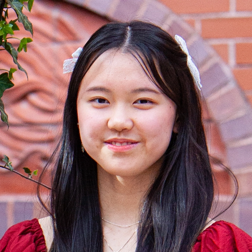 Elizabeth Luo, a member of Northeastern University Dragon and Lion Dance Troupe