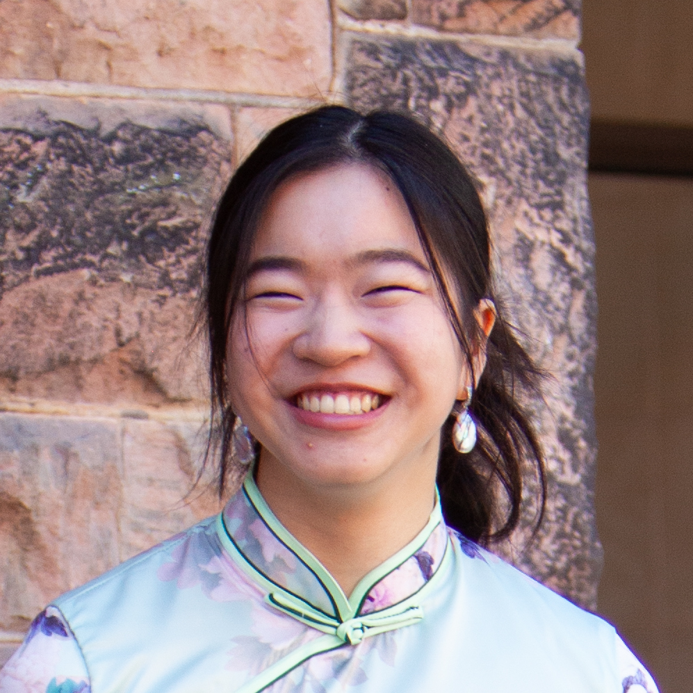 Jyaleen Wu, a member of Northeastern University Dragon and Lion Dance Troupe
