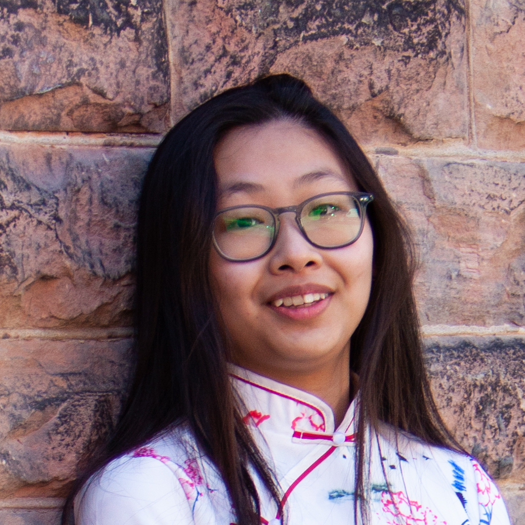 Meng Ting Jiang, co-captain of Northeastern University Dragon and Lion Dance Troupe