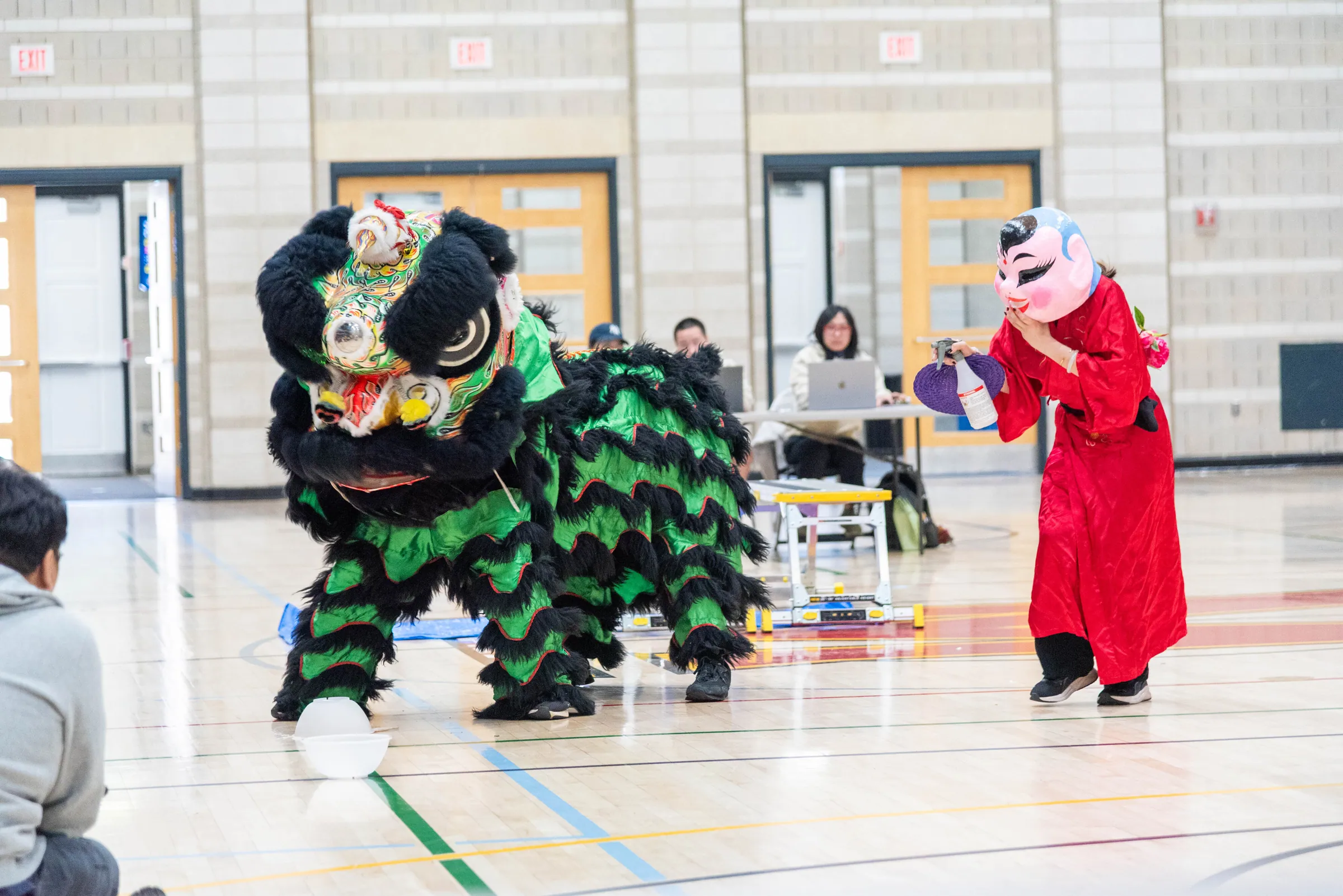 Lion Dance Performance at Intercollegiates